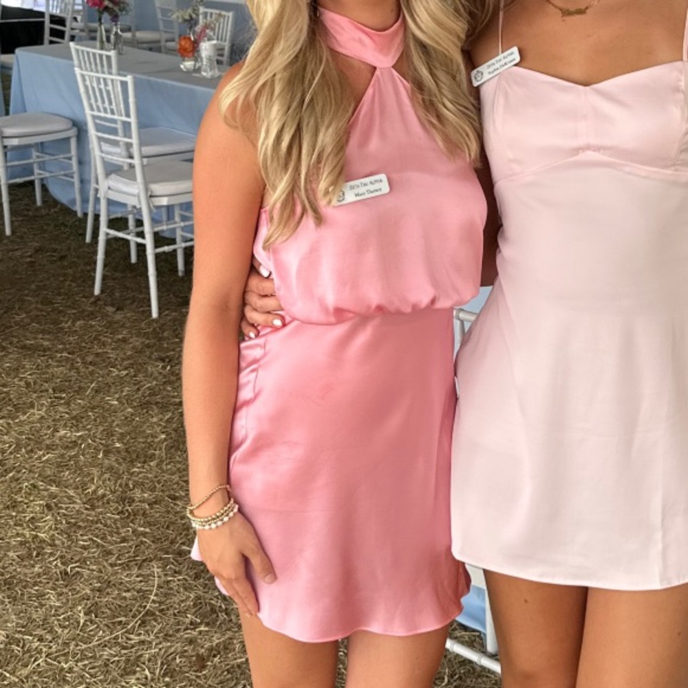 Pink Amanda Uprichard Dress
